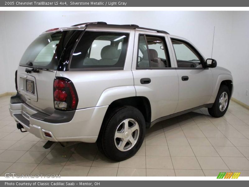 Silverstone Metallic / Light Gray 2005 Chevrolet TrailBlazer LS 4x4