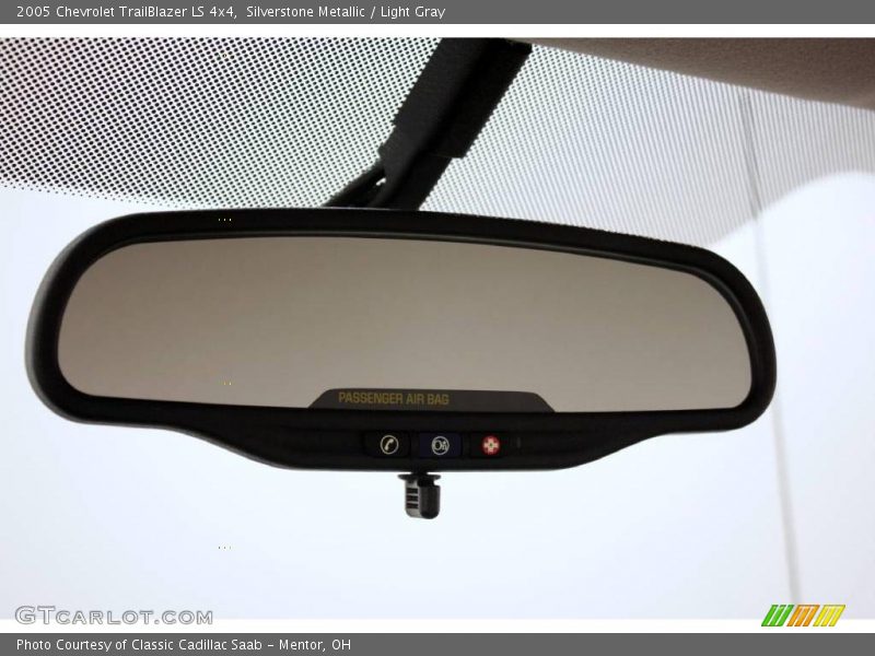 Silverstone Metallic / Light Gray 2005 Chevrolet TrailBlazer LS 4x4