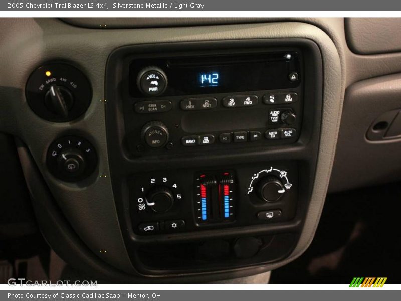 Silverstone Metallic / Light Gray 2005 Chevrolet TrailBlazer LS 4x4