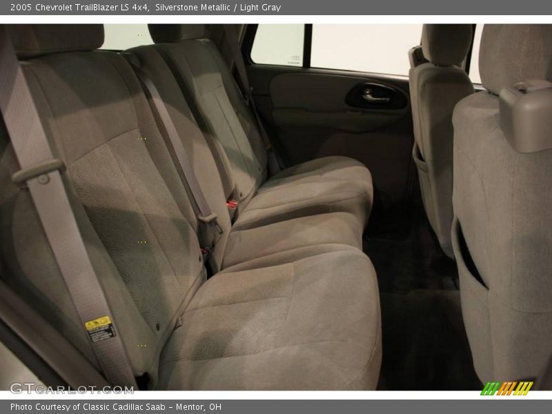 Silverstone Metallic / Light Gray 2005 Chevrolet TrailBlazer LS 4x4
