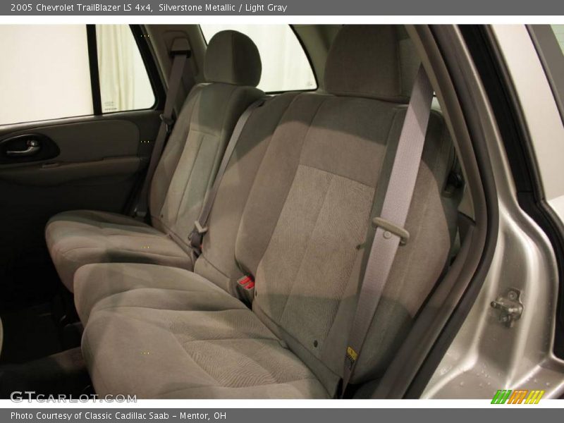 Silverstone Metallic / Light Gray 2005 Chevrolet TrailBlazer LS 4x4