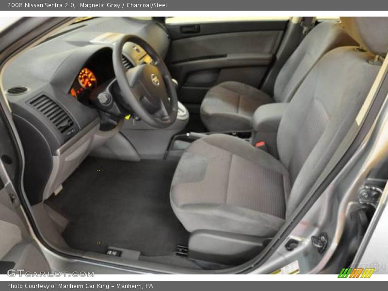 Magnetic Gray / Charcoal/Steel 2008 Nissan Sentra 2.0