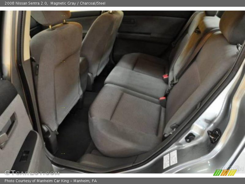 Magnetic Gray / Charcoal/Steel 2008 Nissan Sentra 2.0