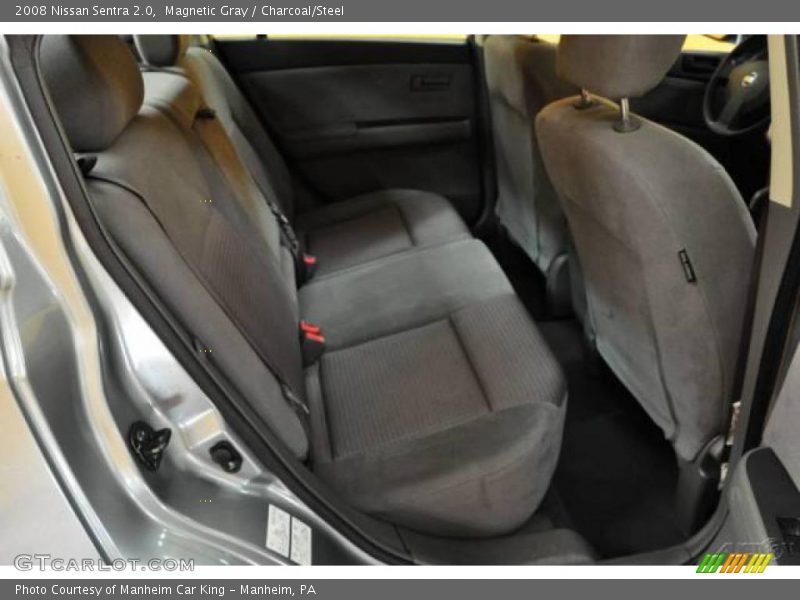 Magnetic Gray / Charcoal/Steel 2008 Nissan Sentra 2.0