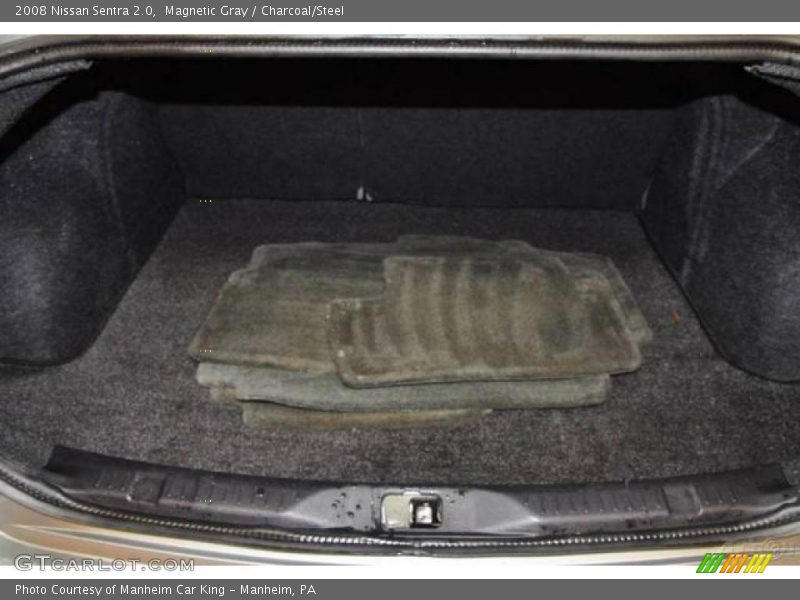 Magnetic Gray / Charcoal/Steel 2008 Nissan Sentra 2.0