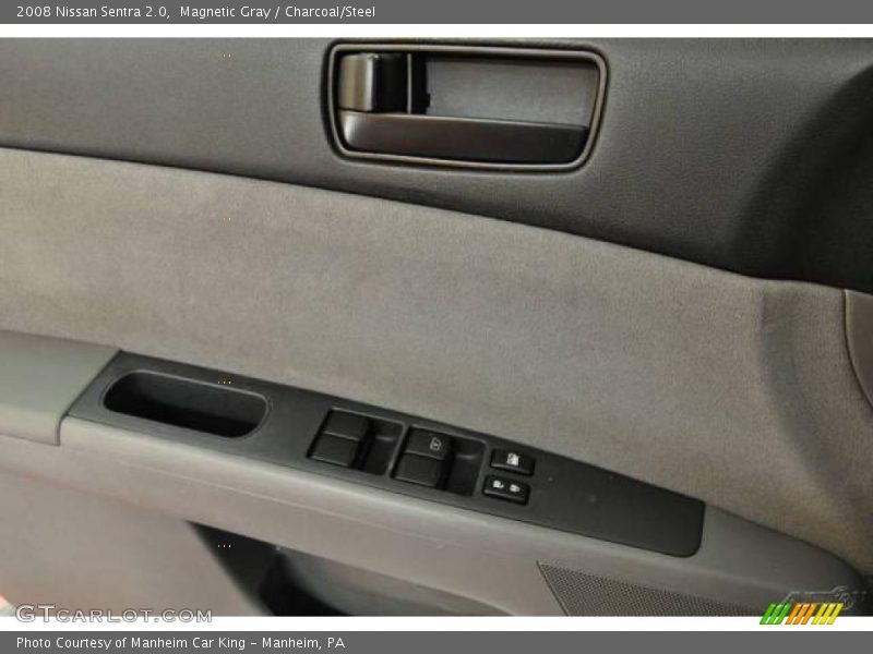 Magnetic Gray / Charcoal/Steel 2008 Nissan Sentra 2.0