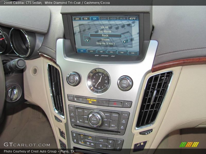 White Diamond Tri-Coat / Cashmere/Cocoa 2008 Cadillac CTS Sedan