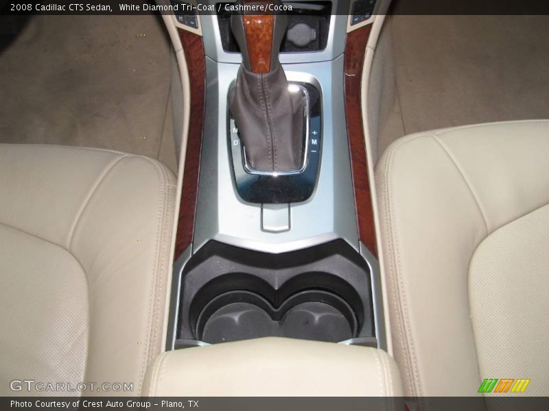 White Diamond Tri-Coat / Cashmere/Cocoa 2008 Cadillac CTS Sedan