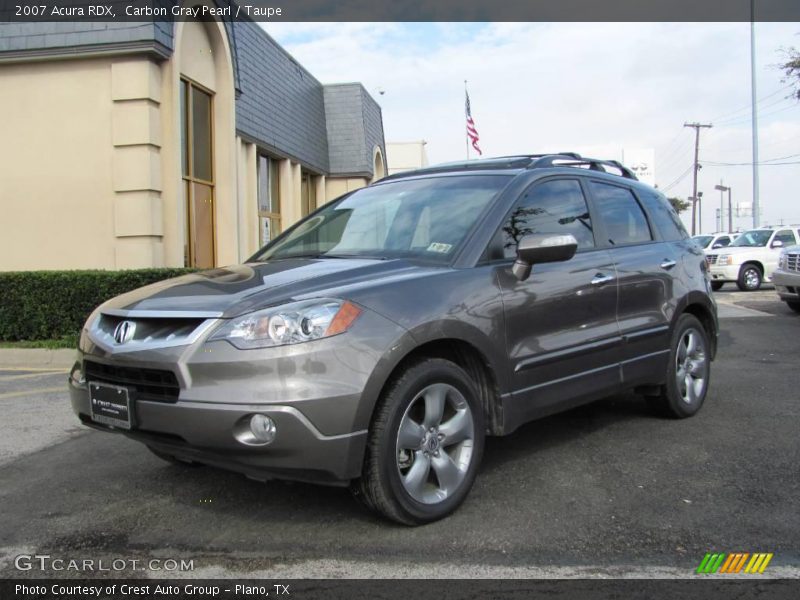 Carbon Gray Pearl / Taupe 2007 Acura RDX