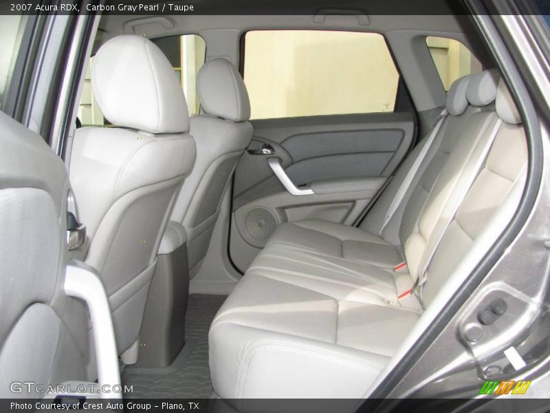 Carbon Gray Pearl / Taupe 2007 Acura RDX
