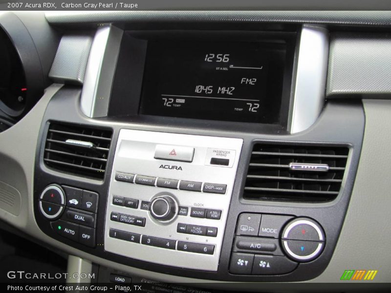 Carbon Gray Pearl / Taupe 2007 Acura RDX