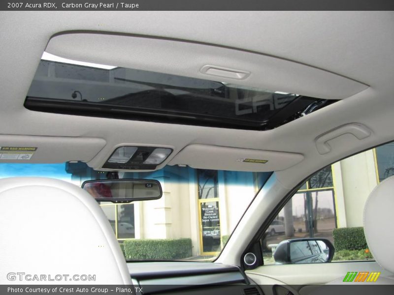 Carbon Gray Pearl / Taupe 2007 Acura RDX