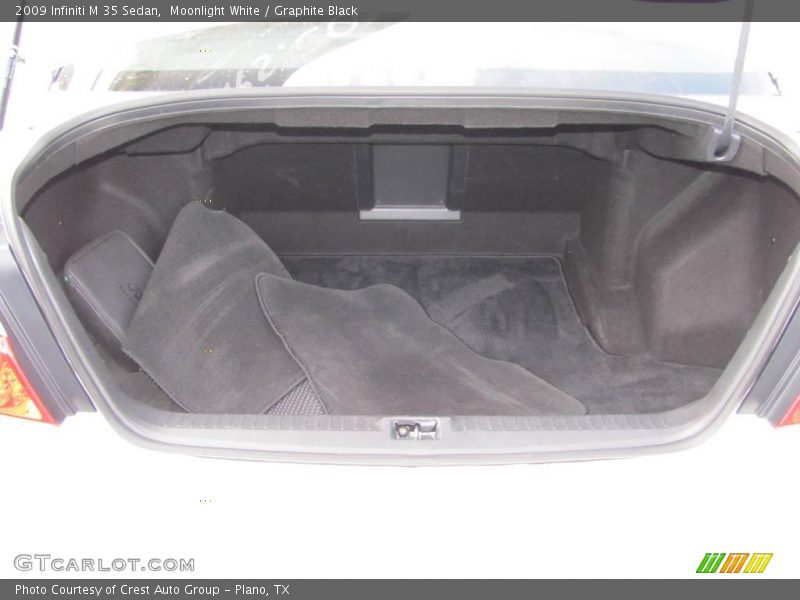 Moonlight White / Graphite Black 2009 Infiniti M 35 Sedan