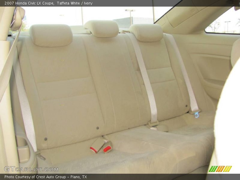 Taffeta White / Ivory 2007 Honda Civic LX Coupe