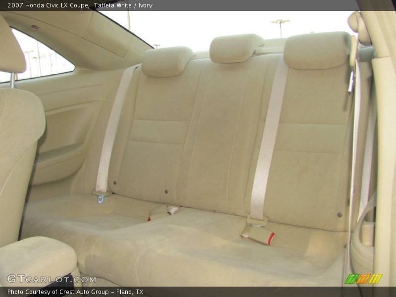 Taffeta White / Ivory 2007 Honda Civic LX Coupe