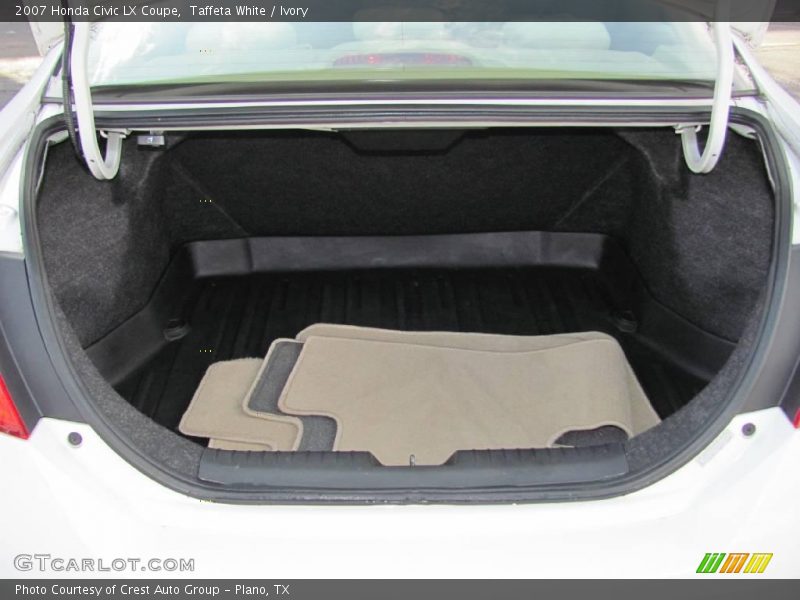 Taffeta White / Ivory 2007 Honda Civic LX Coupe