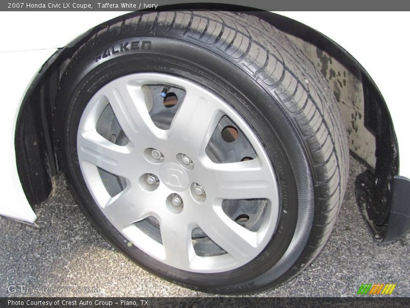 Taffeta White / Ivory 2007 Honda Civic LX Coupe