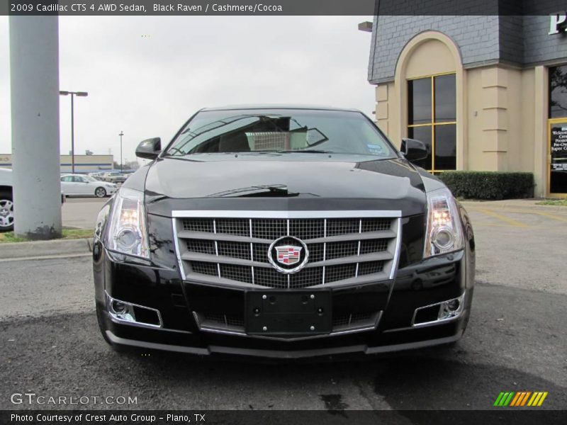 Black Raven / Cashmere/Cocoa 2009 Cadillac CTS 4 AWD Sedan