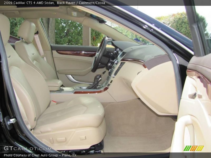 Black Raven / Cashmere/Cocoa 2009 Cadillac CTS 4 AWD Sedan
