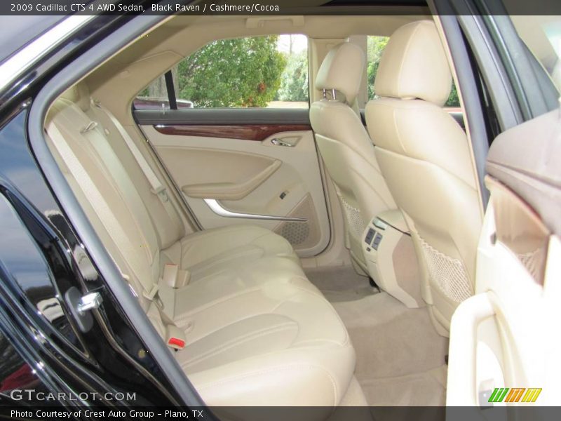 Black Raven / Cashmere/Cocoa 2009 Cadillac CTS 4 AWD Sedan