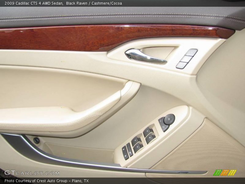 Black Raven / Cashmere/Cocoa 2009 Cadillac CTS 4 AWD Sedan