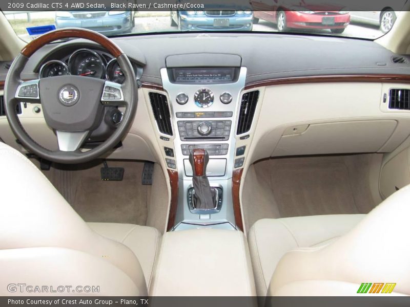 Black Raven / Cashmere/Cocoa 2009 Cadillac CTS 4 AWD Sedan