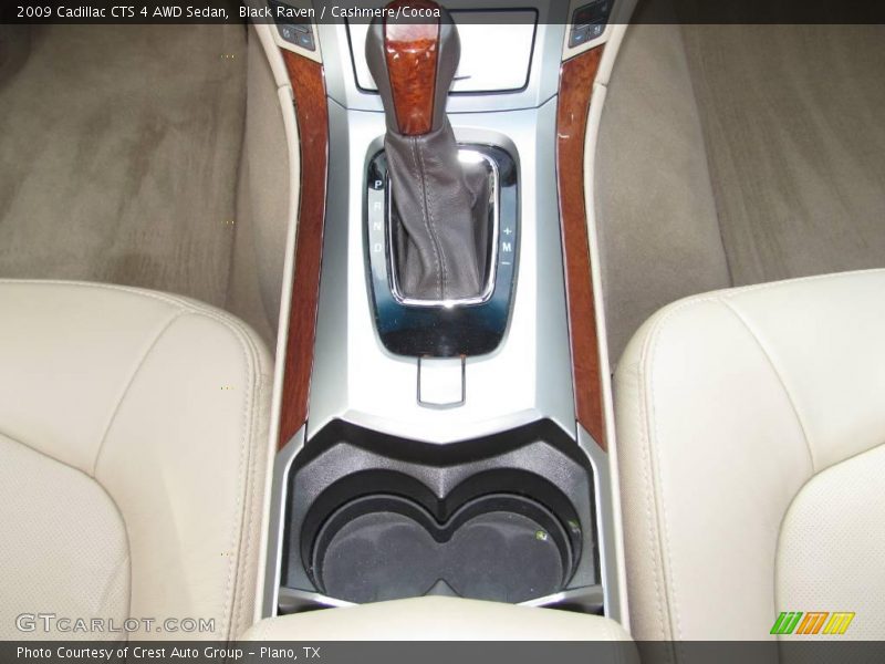 Black Raven / Cashmere/Cocoa 2009 Cadillac CTS 4 AWD Sedan