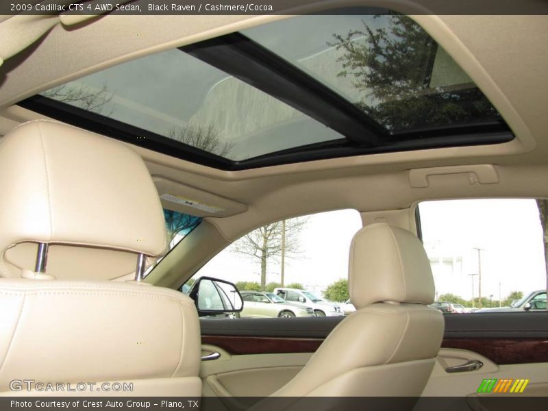 Black Raven / Cashmere/Cocoa 2009 Cadillac CTS 4 AWD Sedan