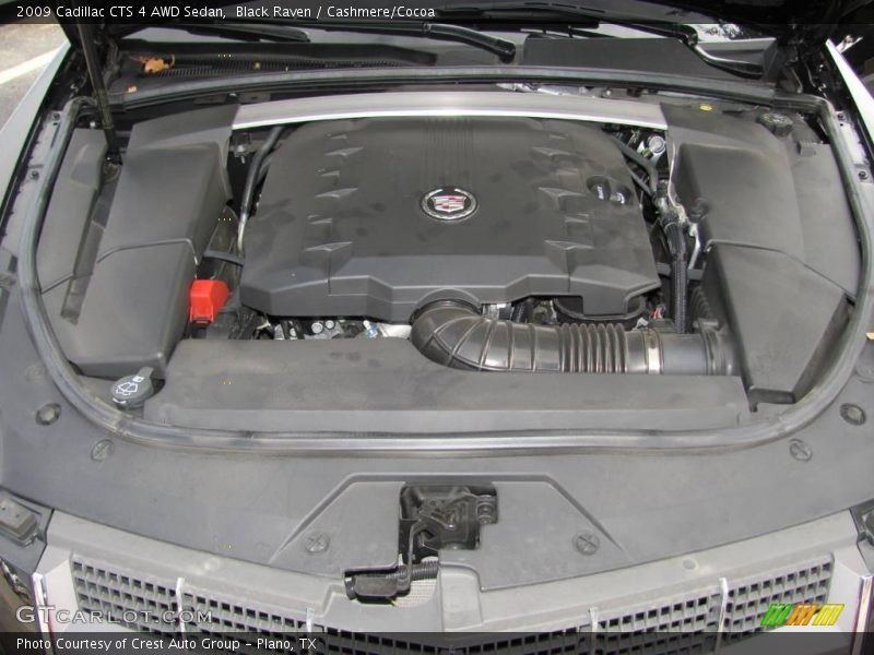 Black Raven / Cashmere/Cocoa 2009 Cadillac CTS 4 AWD Sedan