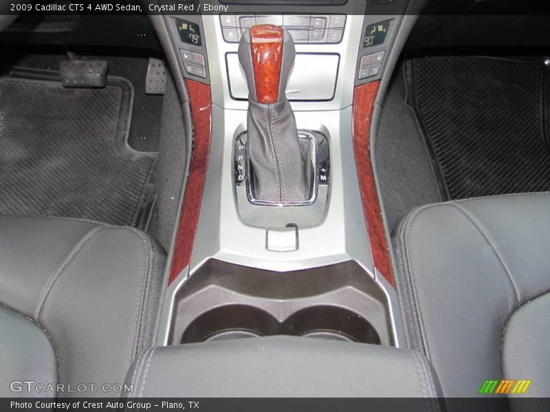 Crystal Red / Ebony 2009 Cadillac CTS 4 AWD Sedan