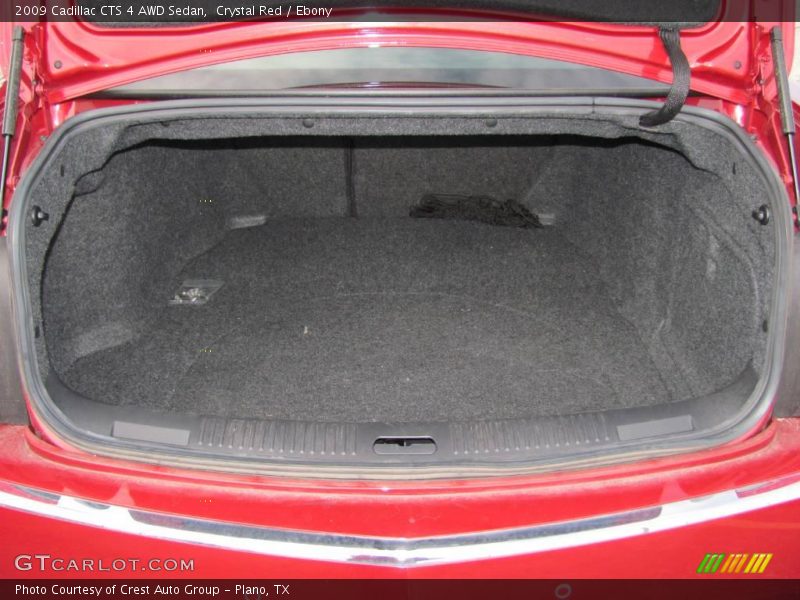 Crystal Red / Ebony 2009 Cadillac CTS 4 AWD Sedan