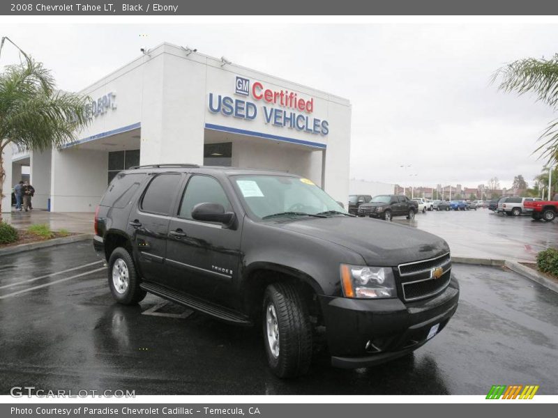 Black / Ebony 2008 Chevrolet Tahoe LT