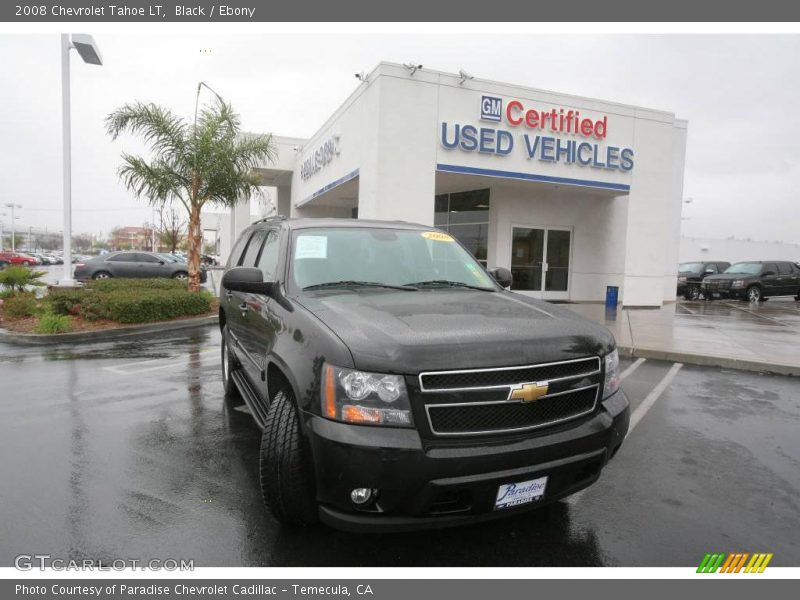 Black / Ebony 2008 Chevrolet Tahoe LT