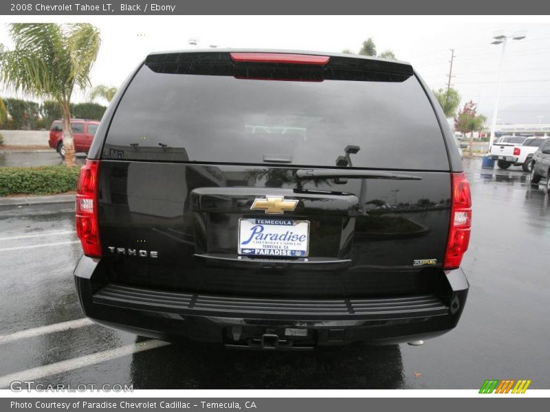 Black / Ebony 2008 Chevrolet Tahoe LT