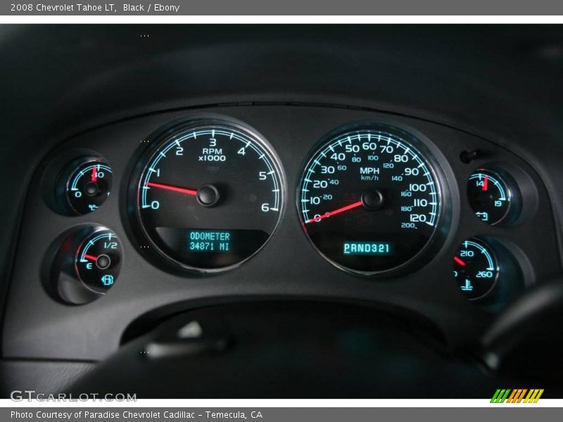 Black / Ebony 2008 Chevrolet Tahoe LT