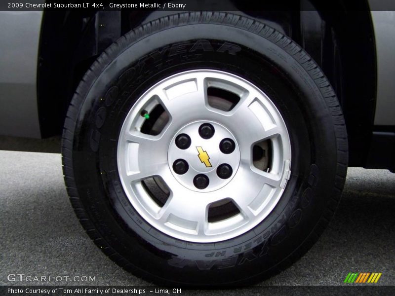 Greystone Metallic / Ebony 2009 Chevrolet Suburban LT 4x4