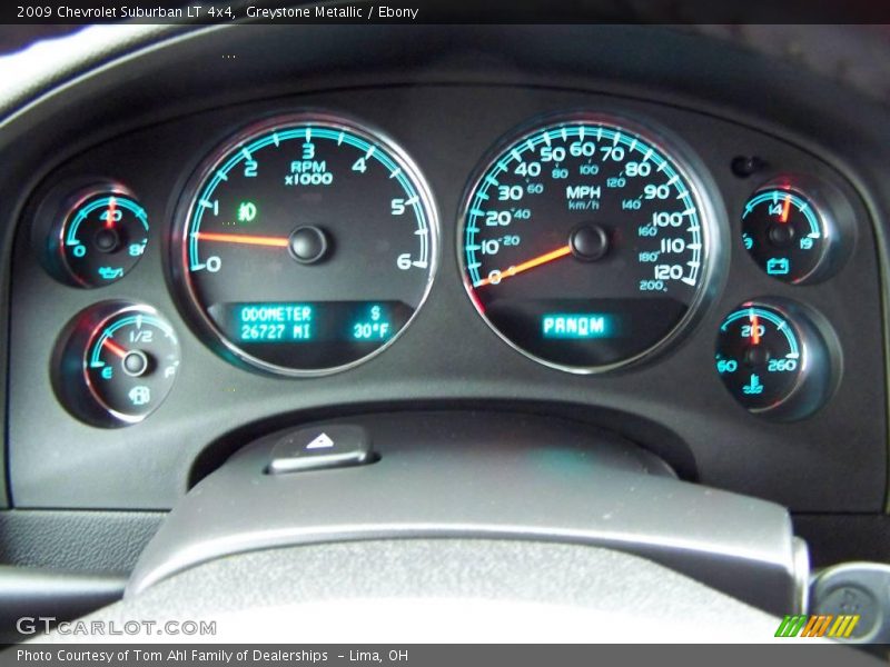 Greystone Metallic / Ebony 2009 Chevrolet Suburban LT 4x4