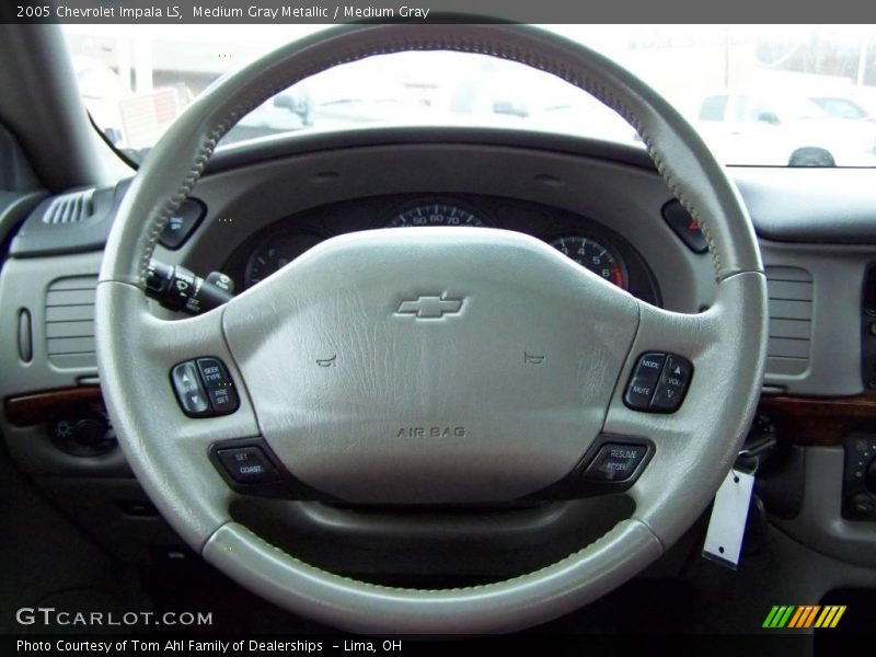 Medium Gray Metallic / Medium Gray 2005 Chevrolet Impala LS