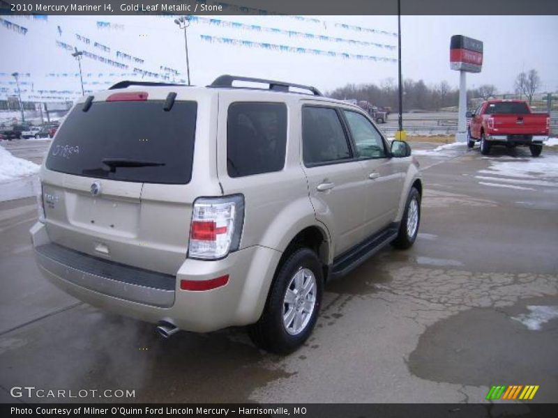 Gold Leaf Metallic / Stone 2010 Mercury Mariner I4