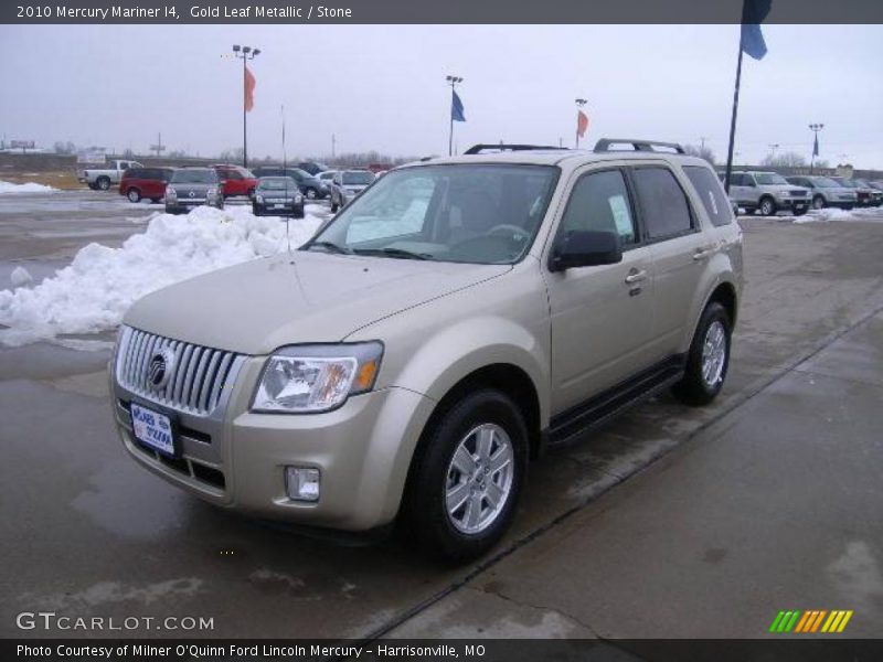 Gold Leaf Metallic / Stone 2010 Mercury Mariner I4