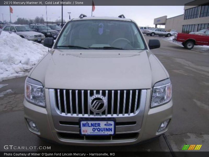 Gold Leaf Metallic / Stone 2010 Mercury Mariner I4