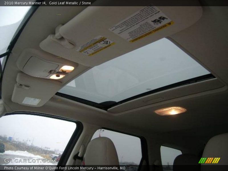 Gold Leaf Metallic / Stone 2010 Mercury Mariner I4
