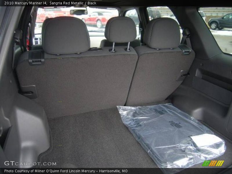 Sangria Red Metallic / Black 2010 Mercury Mariner I4