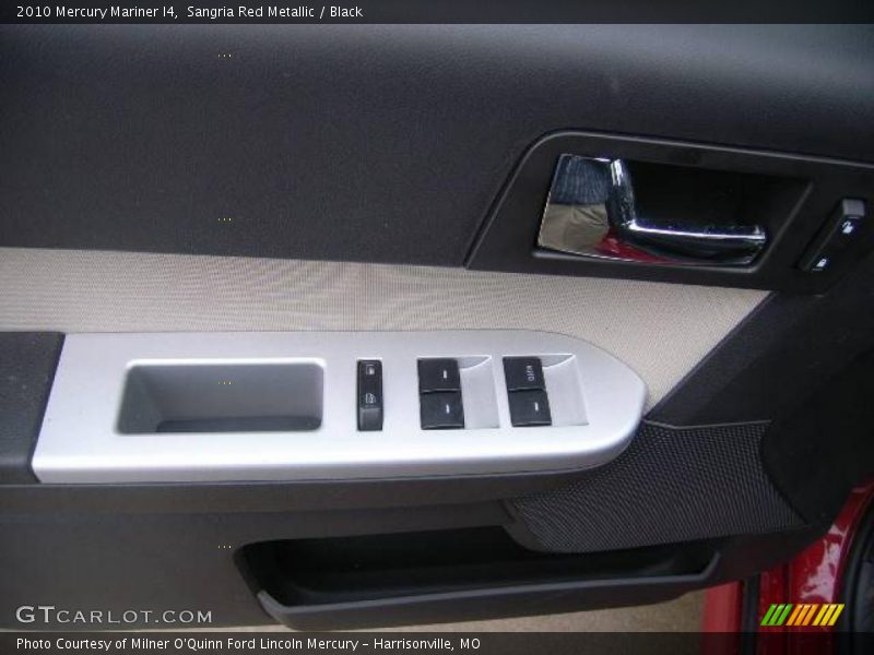 Sangria Red Metallic / Black 2010 Mercury Mariner I4
