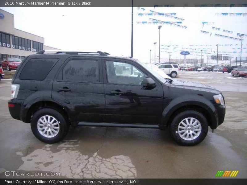Black / Black 2010 Mercury Mariner I4 Premier