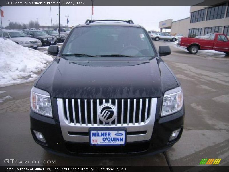 Black / Black 2010 Mercury Mariner I4 Premier