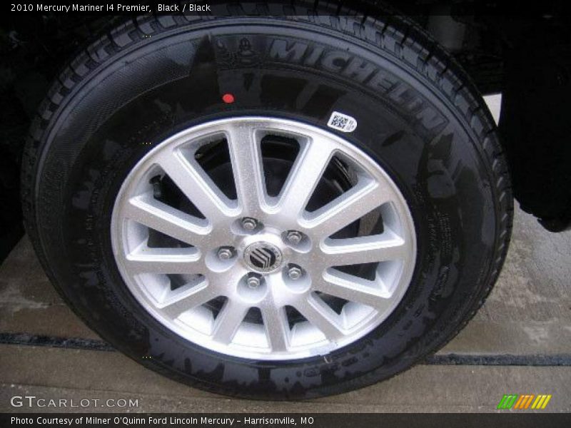 Black / Black 2010 Mercury Mariner I4 Premier