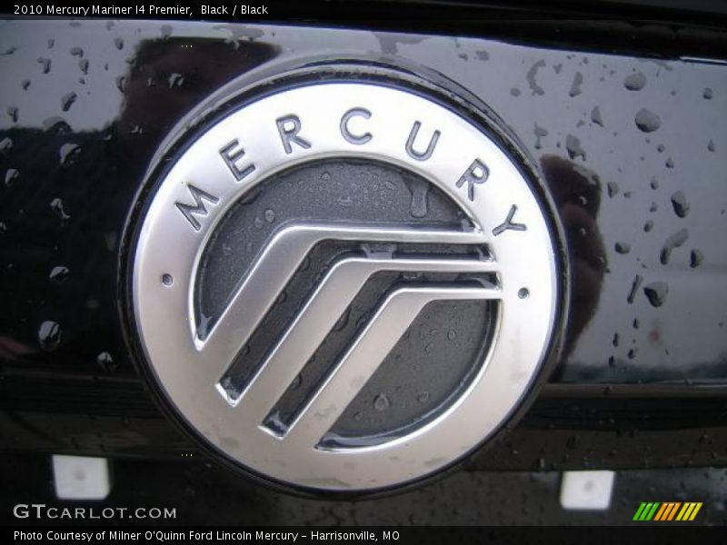 Black / Black 2010 Mercury Mariner I4 Premier