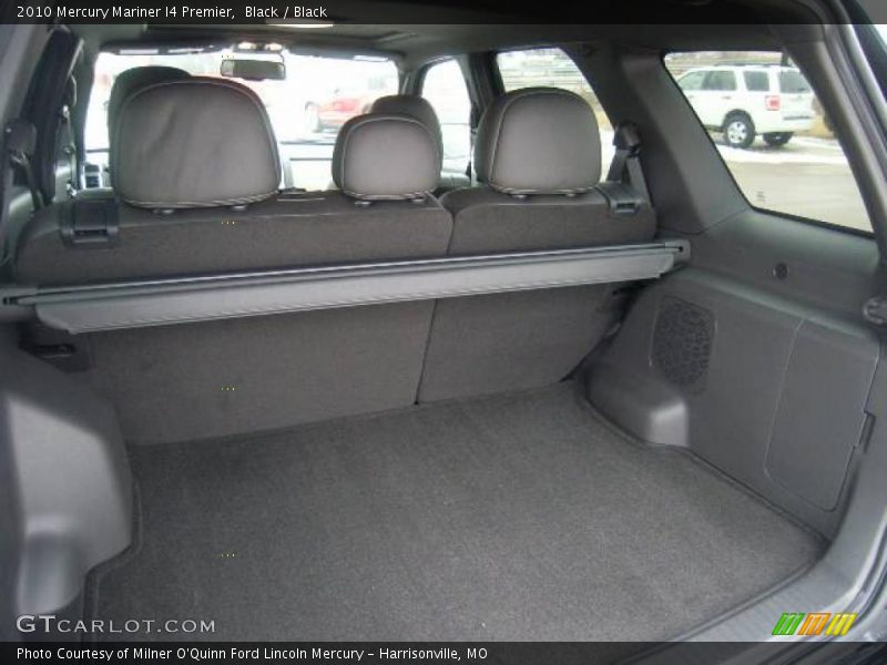 Black / Black 2010 Mercury Mariner I4 Premier