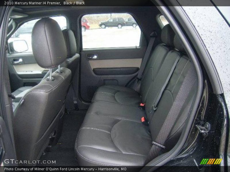 Black / Black 2010 Mercury Mariner I4 Premier
